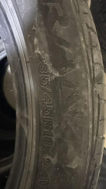 outback 2018: Продаю оригинальные диски r18 с Летними шинами Bridgestone Turanza - — 3