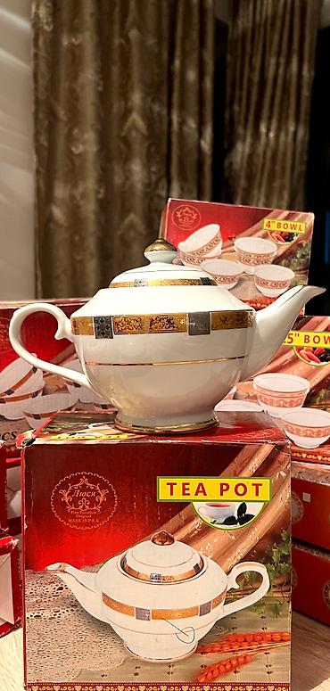 Наборы посуды: Набор фарфоровой посуды Производство:Китай Состояние:Новое Всего в — 9