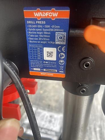 drel satisi: WADFOW stolüstü dəzgah tipli qazma aparatı (Drill Press) – model — 2