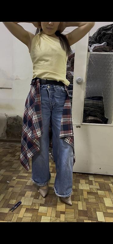 Костюмы с юбкой: Костюм с юбкой, Модель юбки: Плиссе, Мини, Топ, Made in KG, S, M — 9