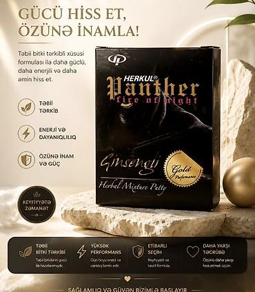 Məhsul: Herkul Panther “Fire of Night” – Ginsengli Bitki Qarışığı