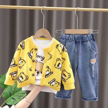 Верхняя одежда: Детская одежда на 1-2года: тройка для мальчика 1100с.,белое — 11