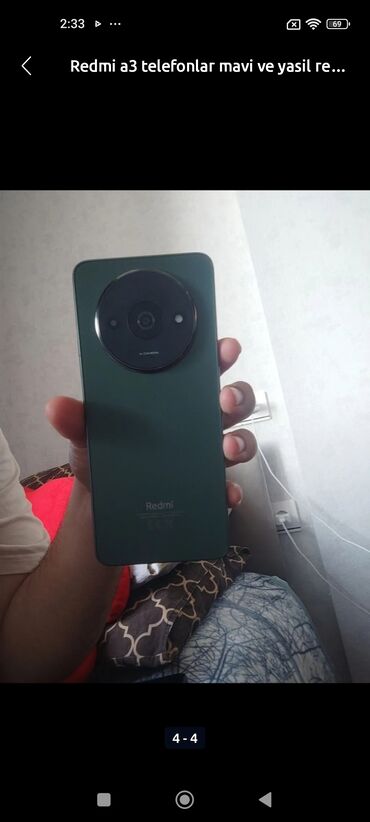 сотовый телефон fly ezzy: Xiaomi A3, 128 ГБ, цвет - Зеленый, 
 Отпечаток пальца, Две SIM карты, Face ID