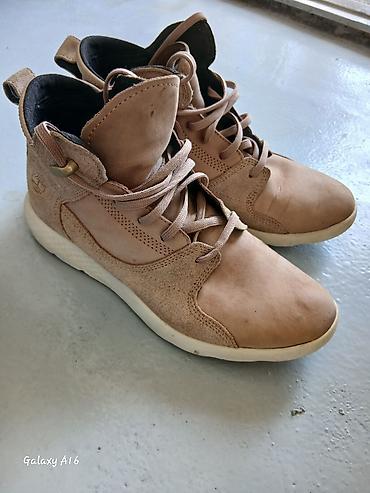 Личные вещи: Ботинки, 39, Timberland, Б/у, цвет - Бежевый — 4
