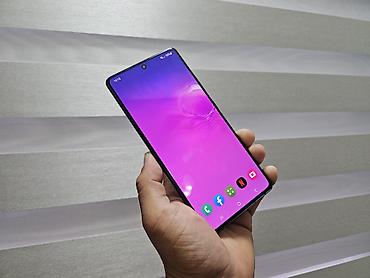 note 7 pro: Samsung Galaxy S10 Lite, Б/у, 128 ГБ, цвет - Черный, 1 SIM, 2 SIM — 1