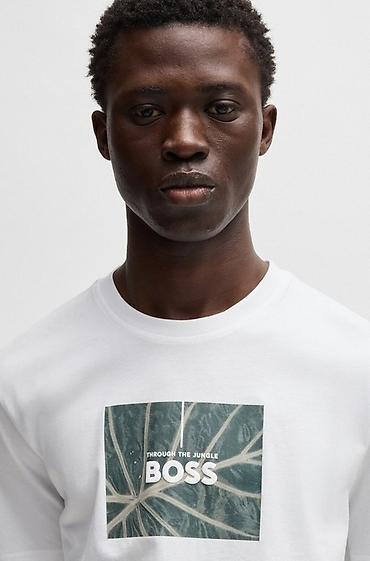 Kişi geyimləri: Futbolka, Hugo Boss, L, rəng - Ağ — 6