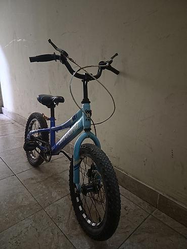 mini moto kros: Uşaq velosipedi – JIAXIONG, 16 düymlük - Çərçivə: möhkəm metal, mavi — 2