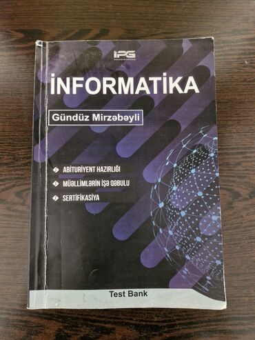 Testlər: 2022/2023 İnformatika Gündüz Mirzəbəyli Test Bankı.Bütün vərəqləri