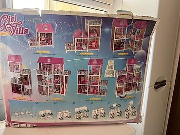 кукольные домики: Игровой кукольный дом Bettina “Girl Villa” (Happy DIY), арт. 66889 - — 2