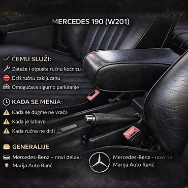 Brake System: MERCEDES 190 RUCNA KOCNICA DUGME ORGINAL MERCEDES NOV | rucna — 1