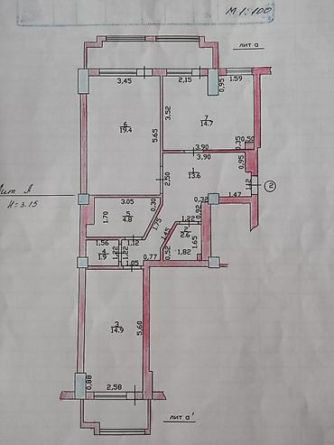 Продажа квартир: 2 комнаты, 89 м², Элитка, 2 этаж, Евроремонт — 4