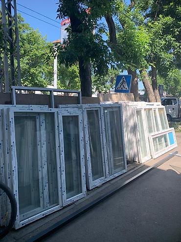 Пластиковые окна на заказ: Пластиковый окна двери витираж арка трапетсия либой слажнас алиминий — 6