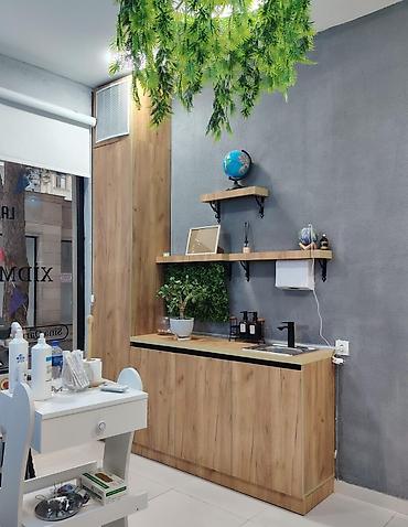 ucuz mebeler: Mini metbex-dolab(ofis-salon ucun)qiymet 250 man.olcu 2.40. unvan — 1