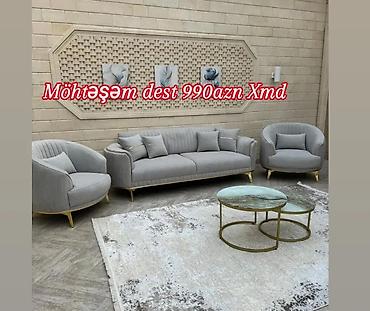 taxt ucuz: Mebel dəstləri – müasir və eleqant dizayn 1) Krem rəngli dəst – “Dəst — 2