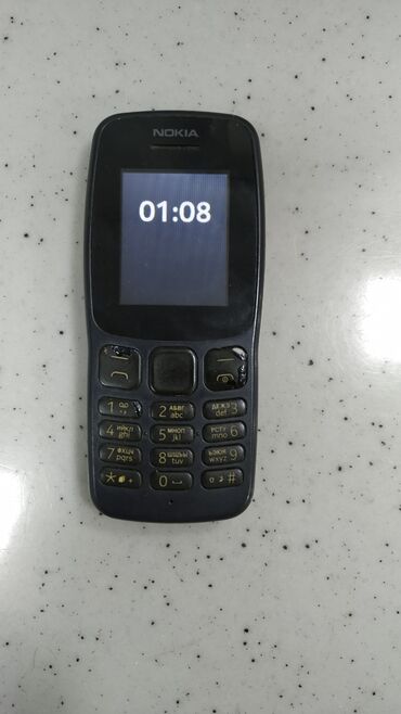 nokia 6300 qiymeti: Nokia 106, цвет - Черный, Кнопочный, Гарантия, Две SIM карты