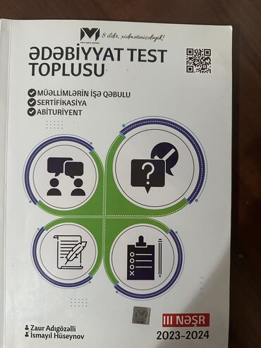 ədəbiyyat kitab: Mhm edebiyyat test toplusu yeni nesr