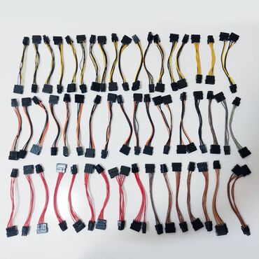 Digər kompüter aksesuarları: Kabellər "MOLEX/SATA to 4PİN/6PİN/8PİN Original" SAYLA ALANA VƏ — 10