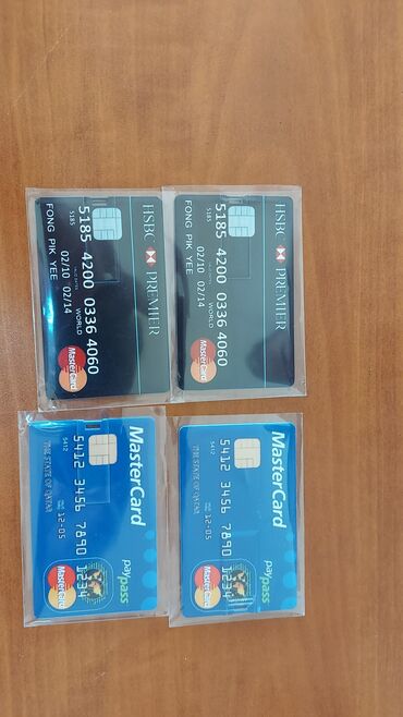 Yaddaş kartları: Plastik kart dizaynli flash kartlar. 16 ve 32 gb kartlar. onlin