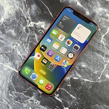 Apple iPhone: IPhone 12, Б/у, 128 ГБ, Красный, 80 % — 5