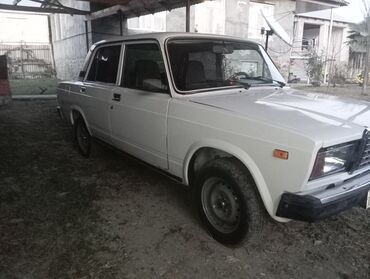 VAZ (LADA): VAZ 2107 – klassik sedan - Korpus: ağ rəng, 4 qapı, arxa ötürücülü - — 17