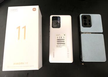 mi 11t pro: Xiaomi 11T, 256 GB, rəng - Ağ, 
 Sənədlərlə, Zəmanət, Sensor