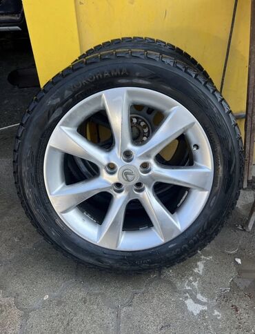 диски литые для нивы: Дөңгөлөктөр монтажда 235 / 55 / R 19, Кыш, Колдонулган, Комплект, Жол тандабастар (АТ/МТ), Куйма, тешиктери - 5