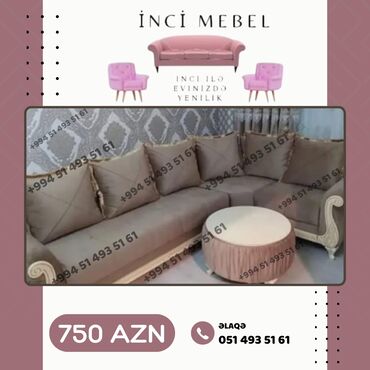 Divanlar: Künc divan, Yeni, Açılan, Bazalı, Parça, Şəhərdaxili pulsuz çatdırılma — 13