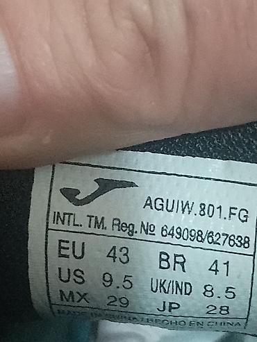 Kopačke: Kopačke Joma Aguila – crno‑bele - Model: Joma Aguila (logo i natpis — 15