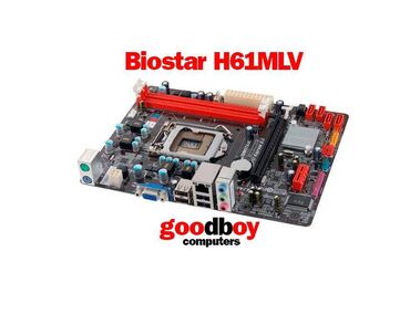 Мониторы: Материнская плата, Biostar, LGA1155, Micro-ATX, Для ПК