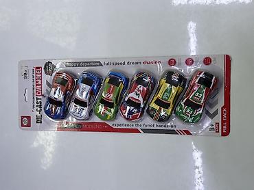 игрушки автоматы: Набор игрушечных машинок DIE-CAST CAR MODEL (6 шт.) - Тип — 1