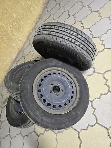 диски r15 kia: Колеса в сборе 195 / 65 / R 15, Всесезонная, Б/у, Комплект, Легковые, Железные, отверстий - 5 — 1