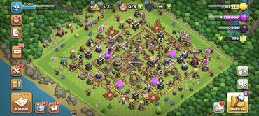 İT, komputerlər, əlaqə: Clash of Clans hesabı – Asıl Kənd - Oyun səviyyəsi: 94 - Profil adı — 3