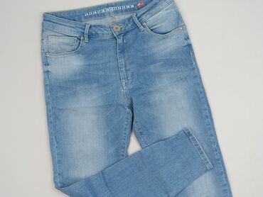 jeansy push up z wysokim stanem: DENIM JEANS, Jeansy damskie, rozmiar M