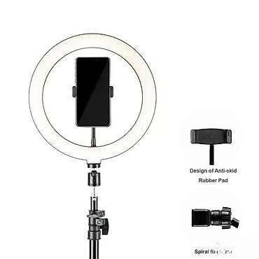 Osvetljenje: LED ring svetlo sa stalkom i držačem za telefon - Prečnik prstena — 2
