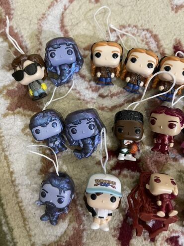 мельхиоровые ложки: Набор мини-фигурок в стиле Funko Pop по сериалу Stranger Things