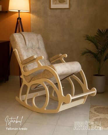 Kreslolar: Yeni, Kreslo-kaçalka, Parça, Kredit var, Şəhərdaxili pulsuz çatdırılma — 1