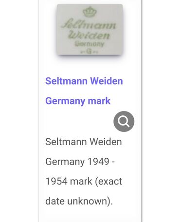 Ostali antikviteti: Set Seltmann Weiden 1949-1954god.Zapadna Nemacka. Set nigde — 4