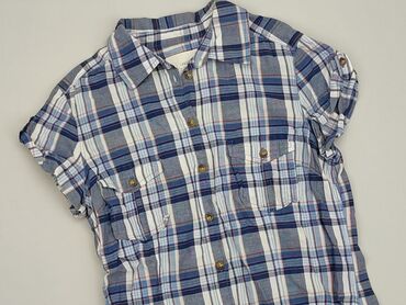 krotka bluzki z bufiastymi rękawami: Shirt, H&M, M (EU 38), condition - Very good