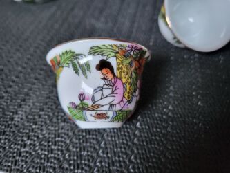 Kuhinjski setovi: Kineski nov porcelanski servis za caj iz 70ih.godina. Kineski — 11