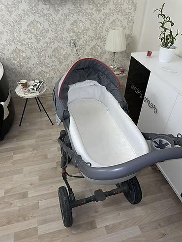 Uşaq dünyası: Uşaq arabası – transformasiya olunan 2‑də‑1 komplekt - Rəng: tünd — 8