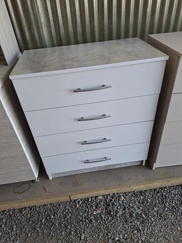 Комоды для одежды: Комод для одежды, Новый, Без зеркала, ЛДСП, цвет - Серый, Платная доставка — 11