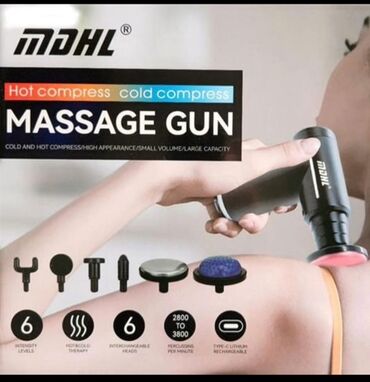 Masajorlar: Fascial Gun MD-XY-17 əzələ ağrısını azaltmaq, qan dövranını