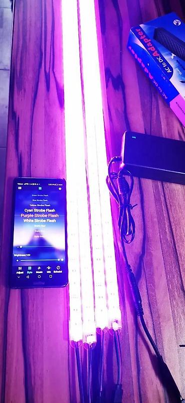 disko projektor: Tube RGB 5050 12V LED traka podvodna Zaštita Bluetooth. 400rsd/m tj — 4
