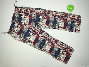patchwork: Spodnie materiałowe damskie, rozmiar 2XL — 3