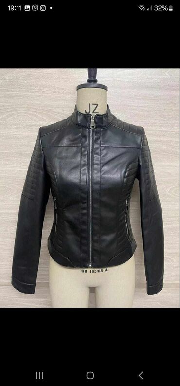 kaput crni materijal coja: Ostale jakne, kaputi, prsluci