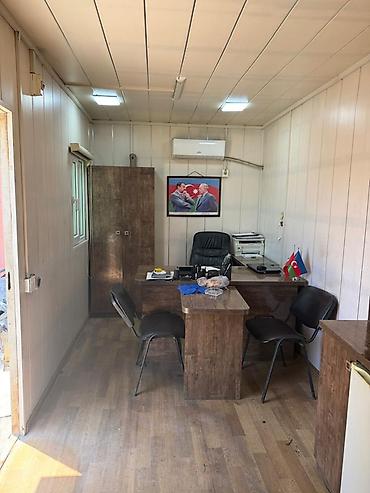 konteyner satilir: Ofis konteyneri əşyalı satılır uzunluğu 6 metr Endirim ediləcək Ofis — 9