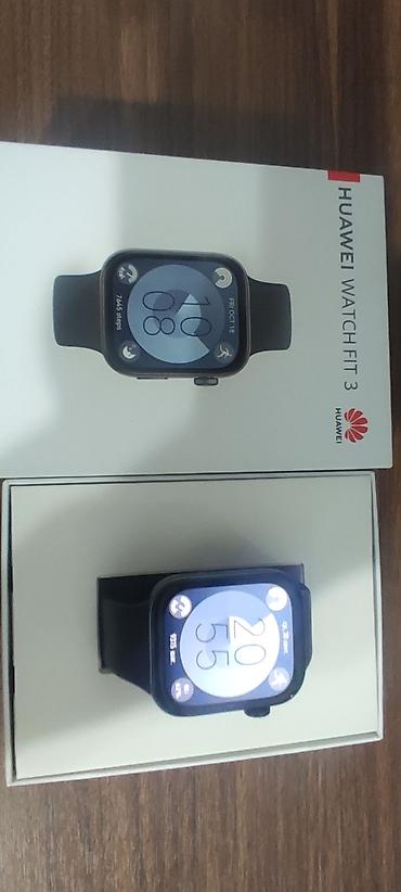 Smart saatlar: HUAWEI Watch Fit 3 – ağıllı saat - Model: SLO-B09 (qutuda qeyd — 5