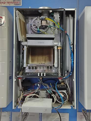 дымовые: Настенный газовый котёл (двухконтурный) - Тип: настенный газовый — 2