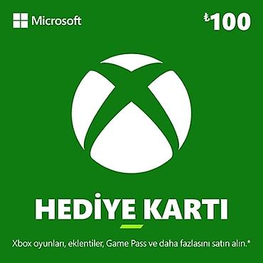 xbox: Microsoft Xbox Hədiyyə Kartı – Türkiyə regionu (TL balans) Tətbiq — 1