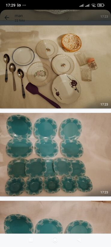 Kürklər: Məhsul: Çex istehsalı Bohemia porselen “Original Cobalt” — 16